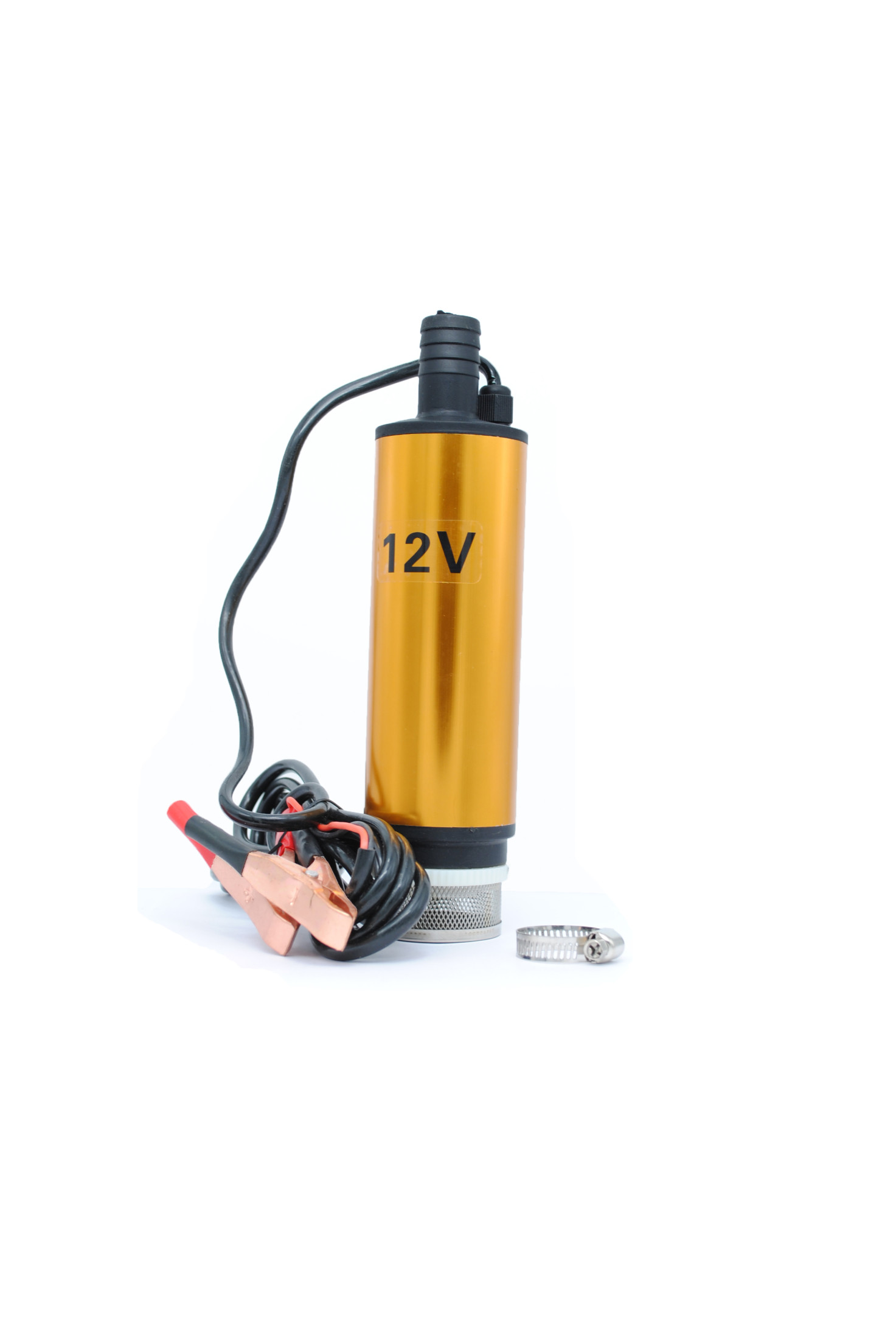 AC-023 - Погружной электронасос 12В с сетчатым фильтром для ДТ, 30 л/мин