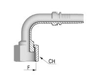 Фитинги ORFS - ISO 8434-3, ISO 12151-1 (SAE J1453), UNF/UNS/UN Фитинги американский стандарт