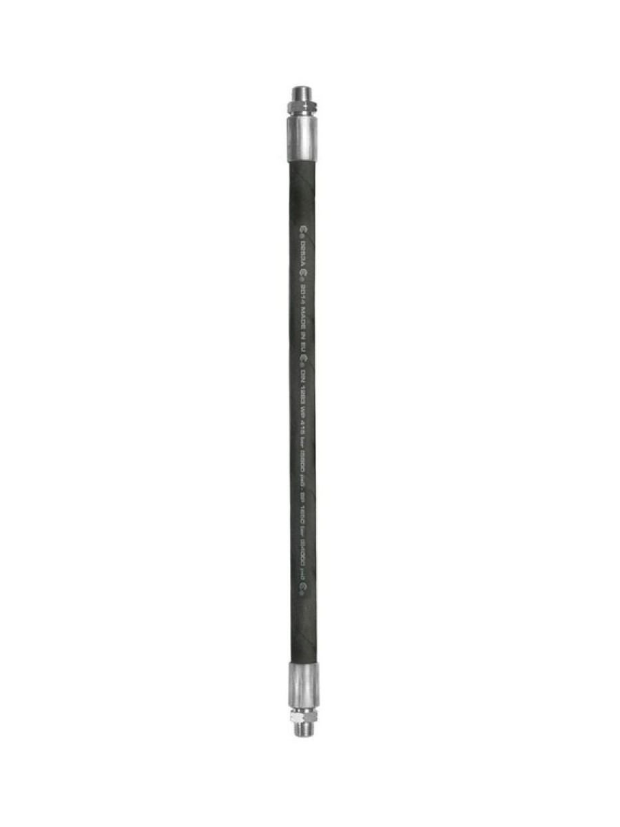 Резиновый рукав для смазки с двойной оплеткой 1/8″ NPT (MM) х 300 мм Резиновый рукав для смазки с двойной оплеткой 1/8″ NPT (MM) х 300 мм