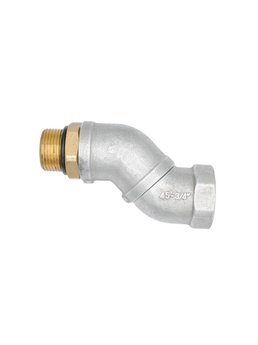 AC-45A — Алюминиевое Z — соединение 3/4”BSP (F) х 3/4” BSP (M)