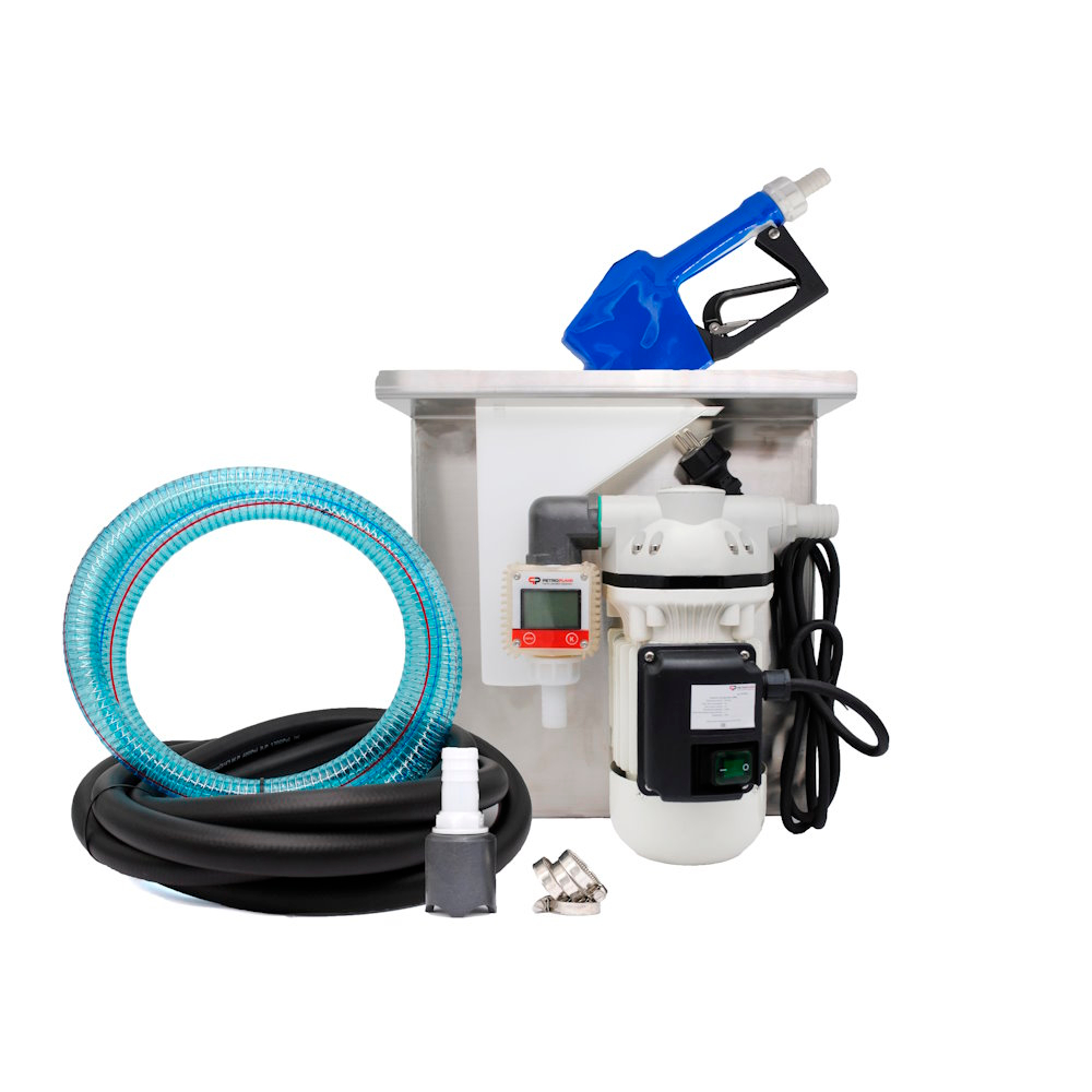 ACAD40 KIT — Комплект для перекачки AdBlue (электронасос 220В, авт. пистолет, эл счетчик, рукав 4 м)