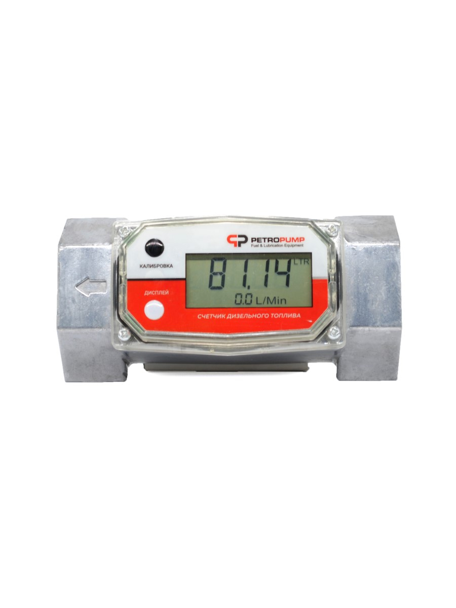 AC-TM-1 — турбинный счетчик для бензина и ДТ, 1″ BSP (F), 20-100 л/мин AC-TM-1 — турбинный счетчик для бензина и ДТ, 1″ BSP (F), 20-100 л/мин